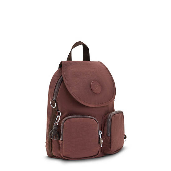 Kipling Firefly Up Convertible Backpacks Mahogany | AU 1581EB